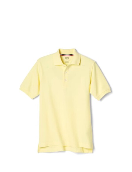 Csal Pastel Yellow Polo